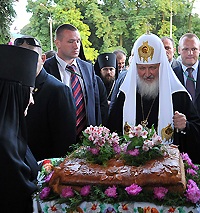 Слово Святейшего Патриарха Московского и всея Руси Кирилла в ставропигиальном Свято-Троицком Корецком монастыре